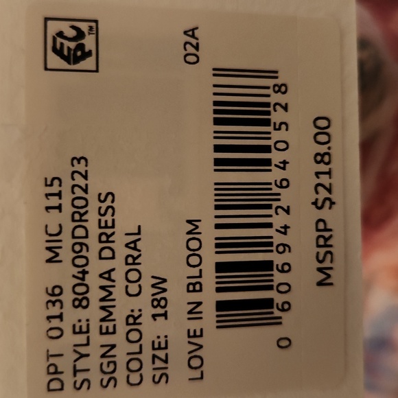 Alex Marie Floral One Shoulder Dress - Picture 4 of 5